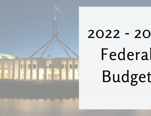 2022 – 2023 Federal Budget