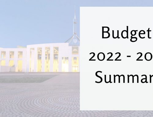 Budget 2022 – 2023 Summary